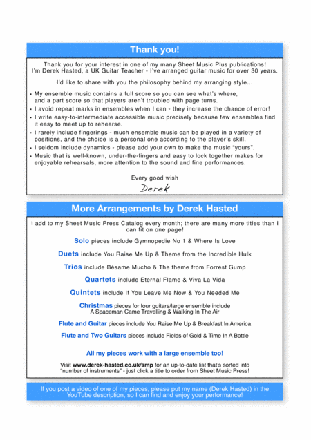 All Out Of Love Duet For Flute Or Other Melody Instrument Guitar Page 2