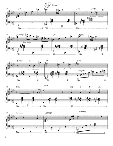 All The Things You Are Piano Solo Page 2