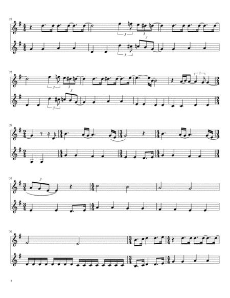 All You Need Is Love Violin Duet 2 Violins Page 2