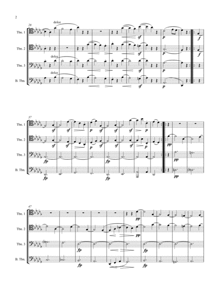 Allegretto From The Moonlight Sonata Page 2