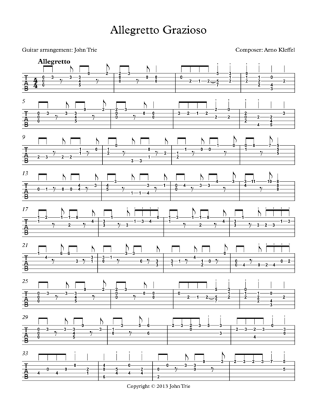 Allegretto Grazioso Tab Page 2