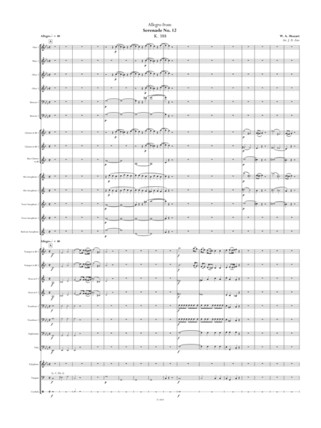 Allegro From Serenade No 12 Page 2