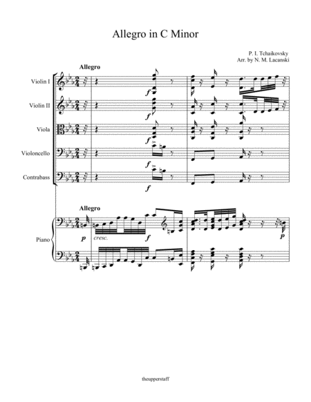 Allegro In C Minor Page 2