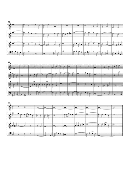 Allein Zu Dir Nos 1 2 Arrangement For 4 Recorders Page 2