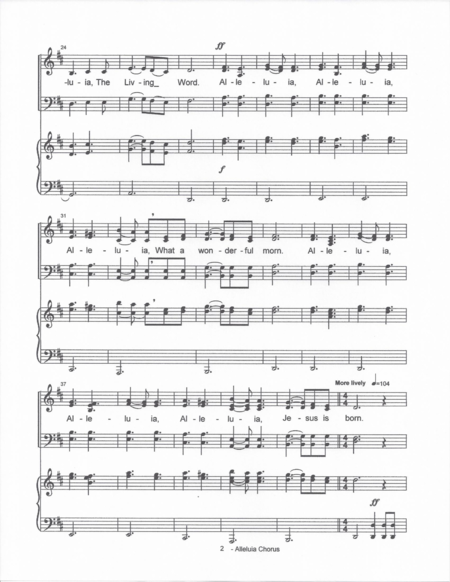 Alleluia Chorus Page 2