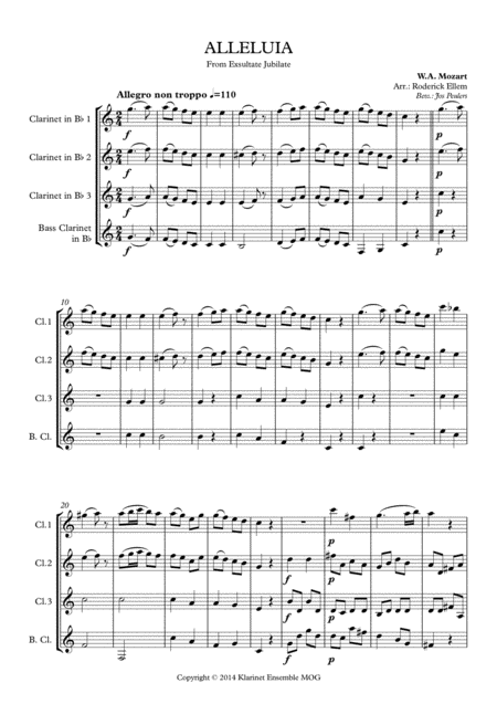 Alleluia W A Mozart Page 2