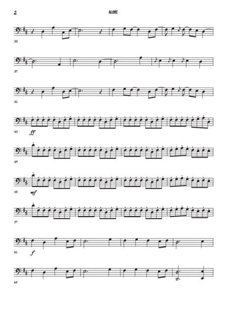 Alone Cello Duet Page 2