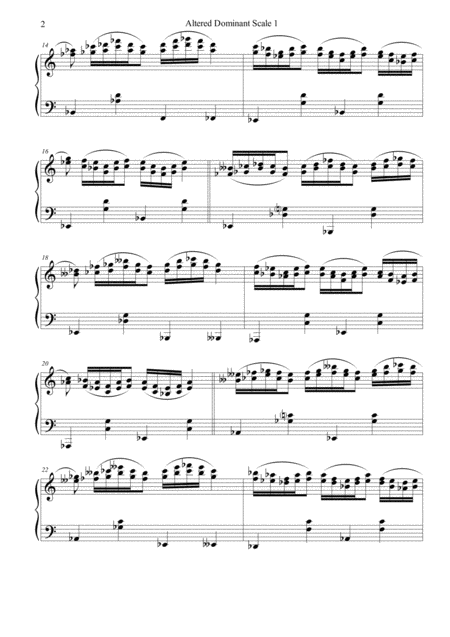 Altered Dominant Scale 1 Page 2