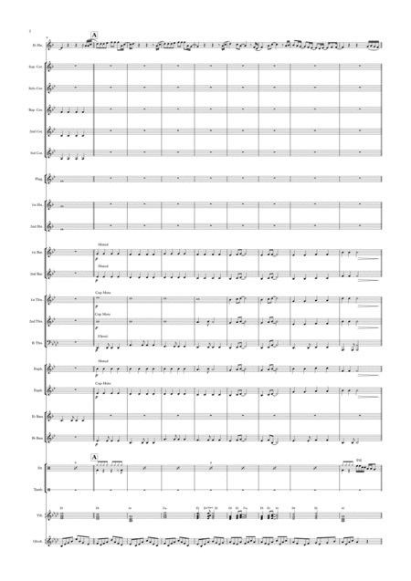 Always Remember Us This Way Tenor Horn Solo With Brass Band Page 2