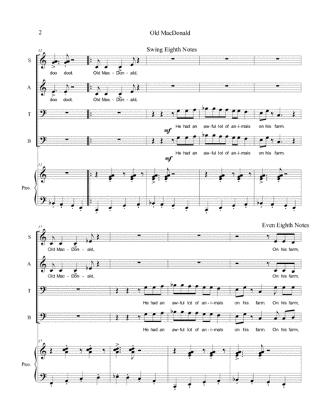 Am I A Soldier Of The Crosss At B Voices With Piano Accompaniment Page 2