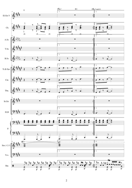 Amame Pop Voice And Orchestra Ensemble Page 2