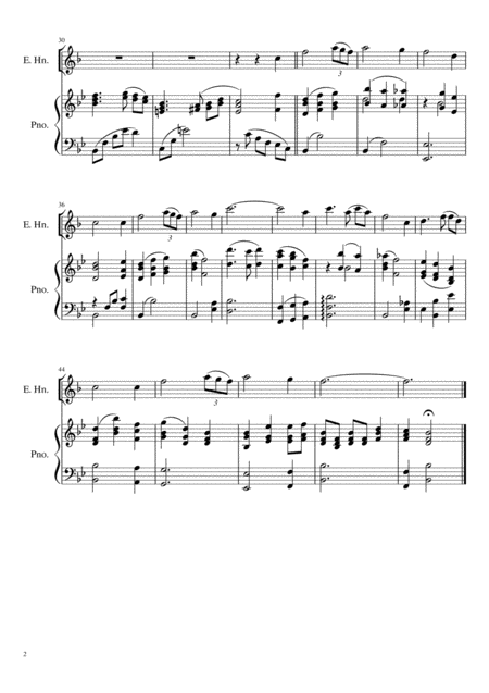 Amazing Grace English Horn Solo Page 2
