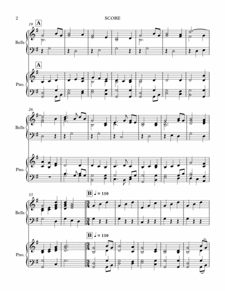 Amazing Grace For Small Bell Choir Three Octave Parts May Be Duplicated For Each Ringer Page 2