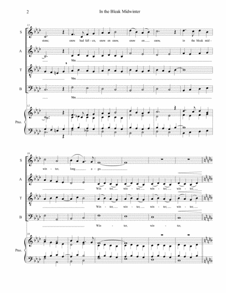 Amazing Grace Piano Accompaniment For Sa Choir With Violin Page 2