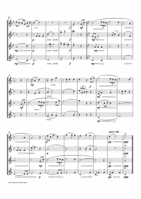 Amazing Grace Trumpet Quartet Intermediate Page 2