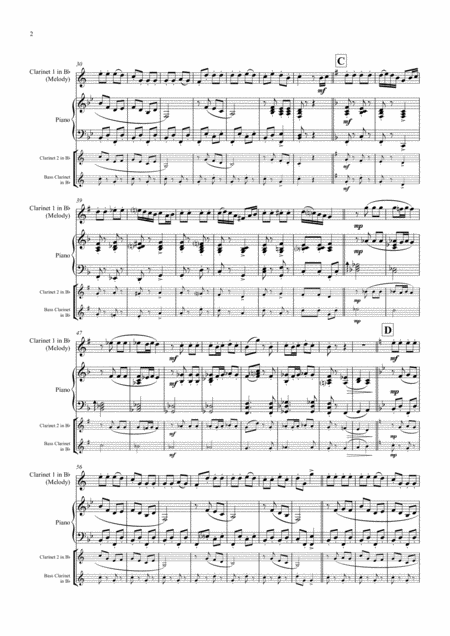 Amboss Polka German Polka Oktoberfest Clarinet Piano Page 2