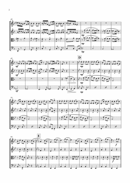Amboss Polka German Polka Oktoberfest String Quartet Page 2