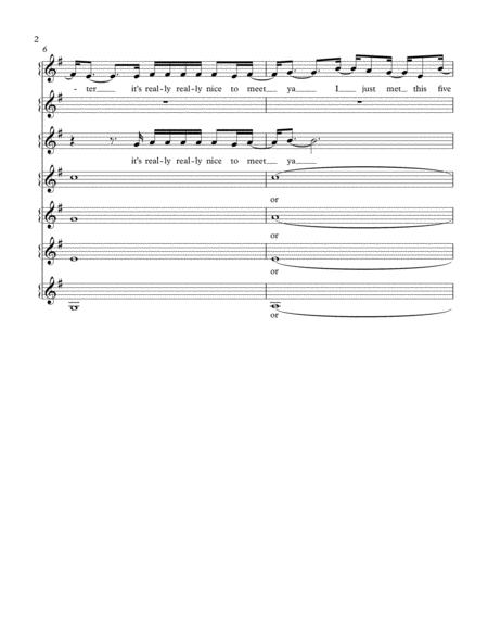 American Boy Female A Cappella Page 2