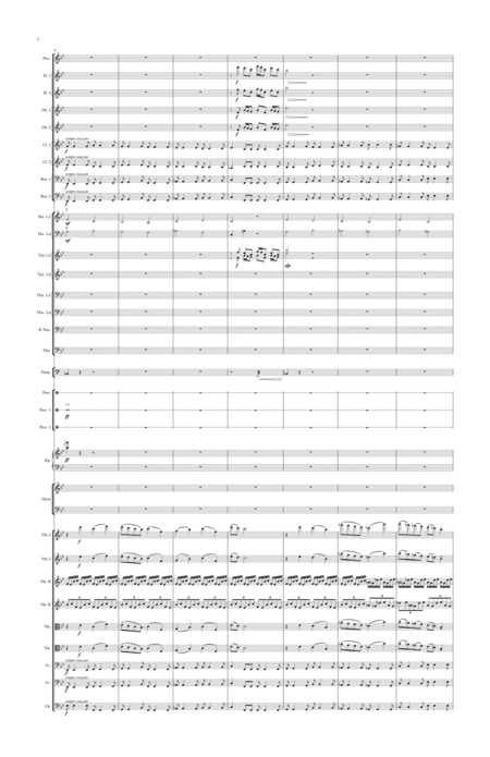 Americana 2 Theme And Hymn Full Score Page 2