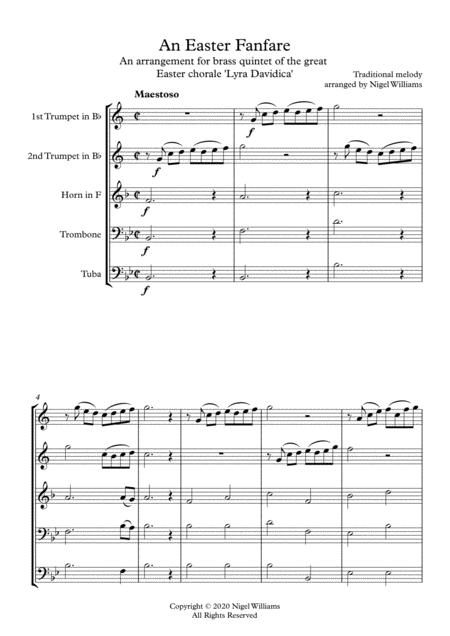 An Easter Fanfare For Brass Quintet Page 2