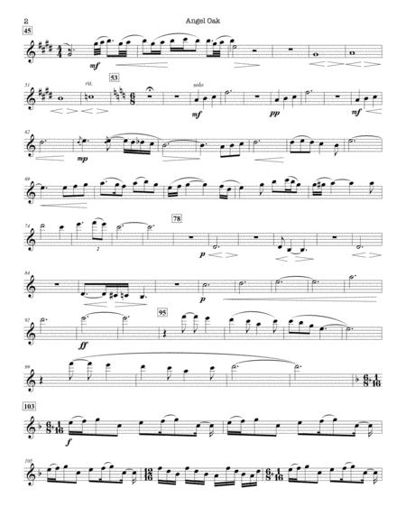 Angel Oak For Clarinet And Piano Page 2