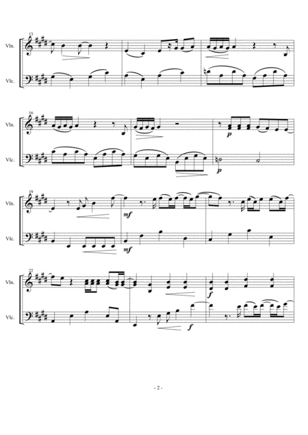 Angels Robbie Williams Arranged For String Duet Page 2