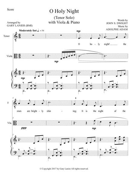 Angels We Have Heard On High For Piano Flute And Clarinet Page 2