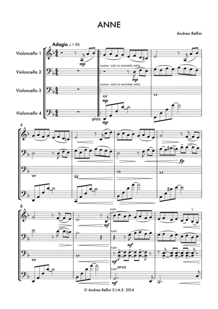 Anne 1 Cello Quartet Page 2