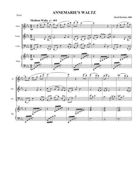 Annmaries Waltz With Harp Keyboard Page 2