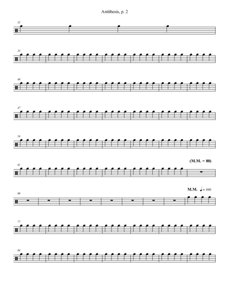 Antithesis Bass Drums Page 2