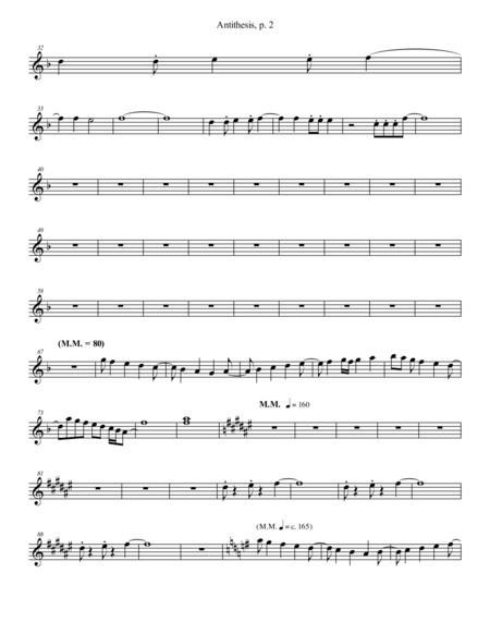 Antithesis Flute Page 2