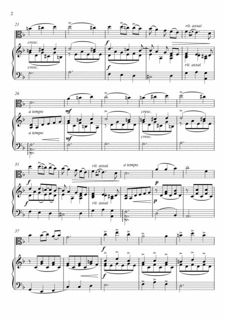 Antonio Caldara Sebben Crudele Viola Solo Page 2