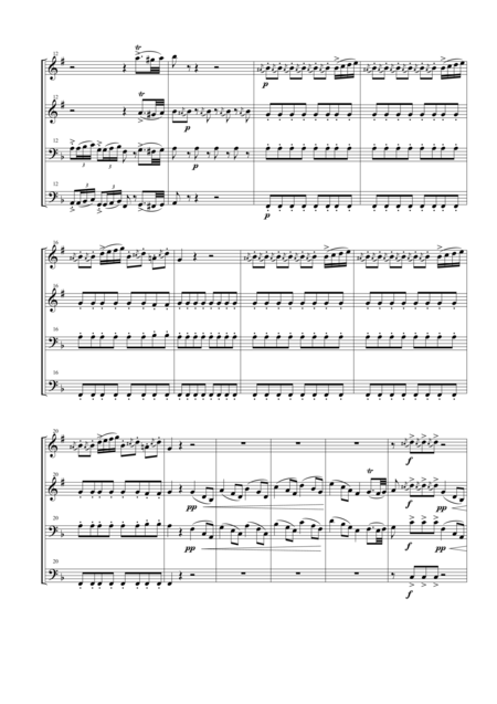 Anvil Chorus From The Opera Il Trovatore For Brass Quartet Page 2