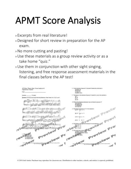 Ap Music Theory Score Analysis Page 2