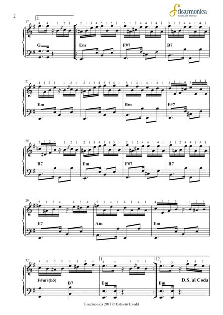 Apanhei Te Cavaquinho Partitura Para Acordeon Sheet Music For Accordion Page 2