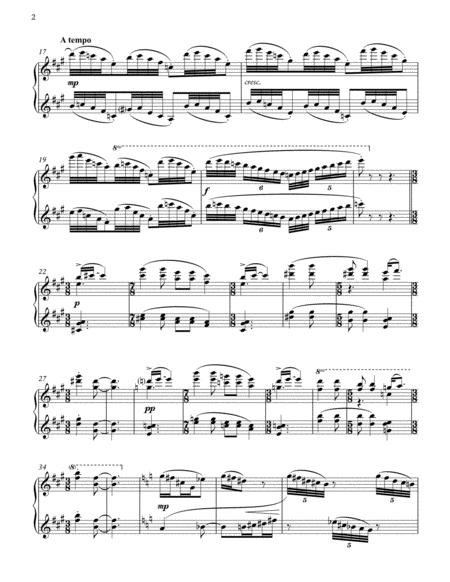 Aphrodites Dance For Piano Solo Page 2