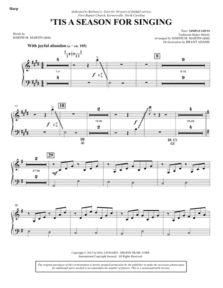 Appalachian Winter A Cantata For Christmas Harp Page 2