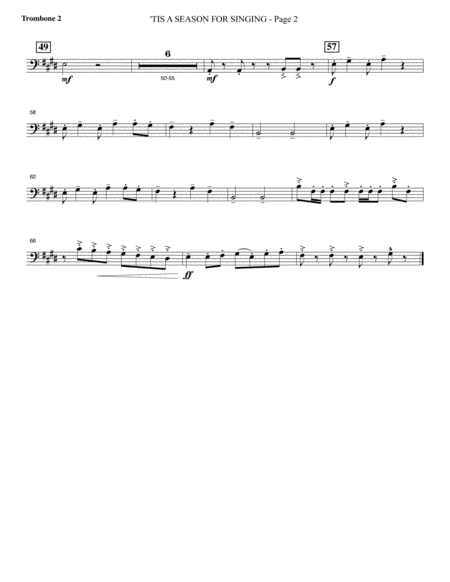 Appalachian Winter A Cantata For Christmas Trombone 2 Page 2