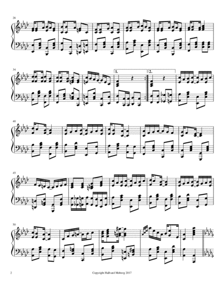 Apple Oak Rag Composed By Hallvard Moberg Page 2