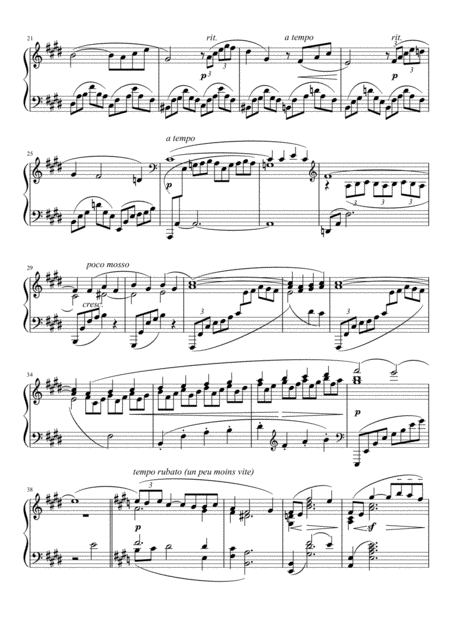 Arabesque 1st Movement In E Major Page 2