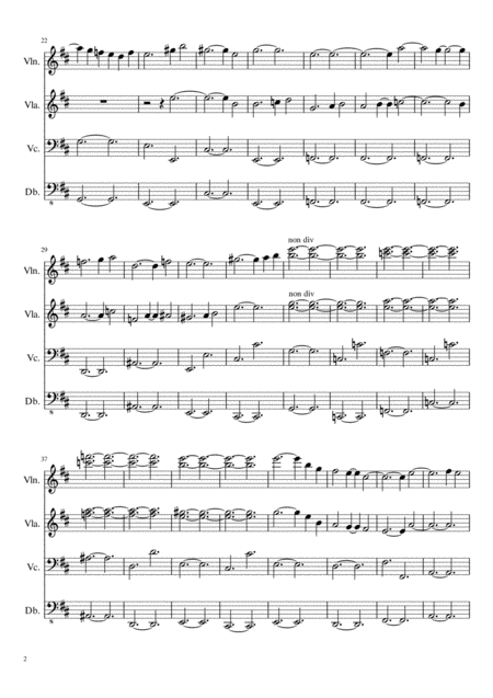 Arcadia String Quartet In D Major Page 2