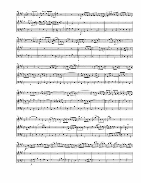 Aria Halleluja Strk Und Macht From Cantata Bwv 29 Arrangement For Violin And Organ Page 2