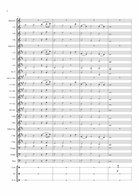 Aria Lascia Ch Io Pianga Concert Band Page 2