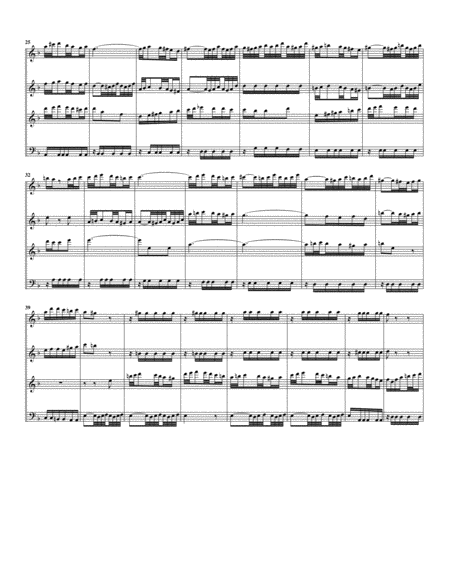 Aria Zerfliesse Mein Herze In Fluthen Der Zhren From Johannespassion Bwv 245 Arrangement For 4 Recorders Page 2