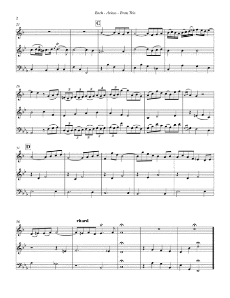 Arioso For Brass Trio Page 2