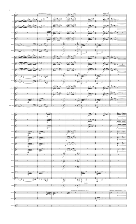 Arizona Centennial Overture Band Version Page 2