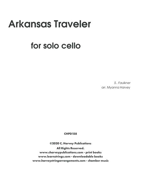 Arkansas Traveler For Solo Cello Variations On An Unaccompanied Fiddle Tune Page 2