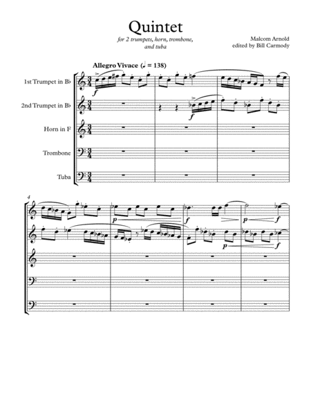 Arnold Quintet Printed Edition Page 2