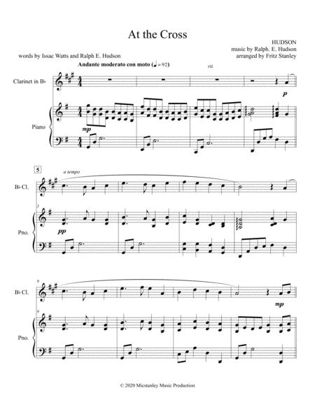 At The Cross Clarinet Piano Accompaniment Page 2