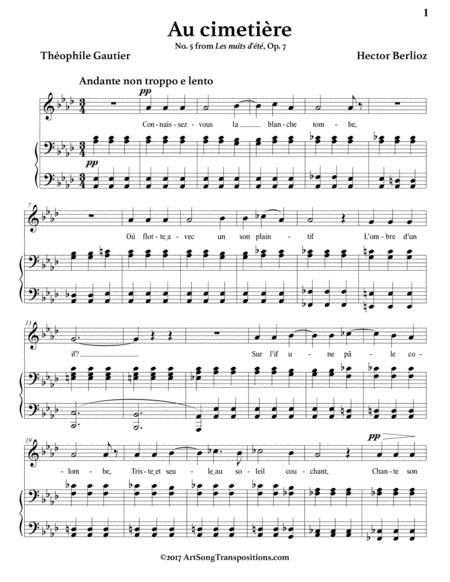 Au Cimetire Op 7 No 5 A Flat Major Page 2